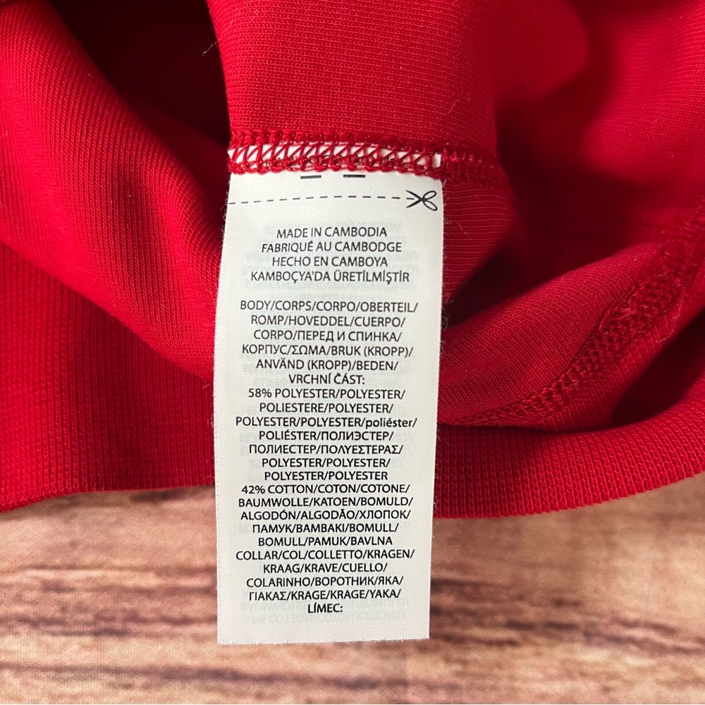 NWOT Polo Ralph Lauren The RL Fleece Crew Sweatshirt Pony Logo Red Men’s Medium - Picture 5 of 10
